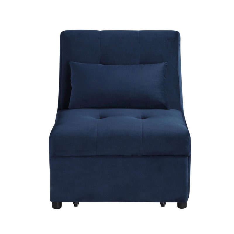 Homelegance Garrell Stationary Fabric Twin Chair 4615-F1 IMAGE 1