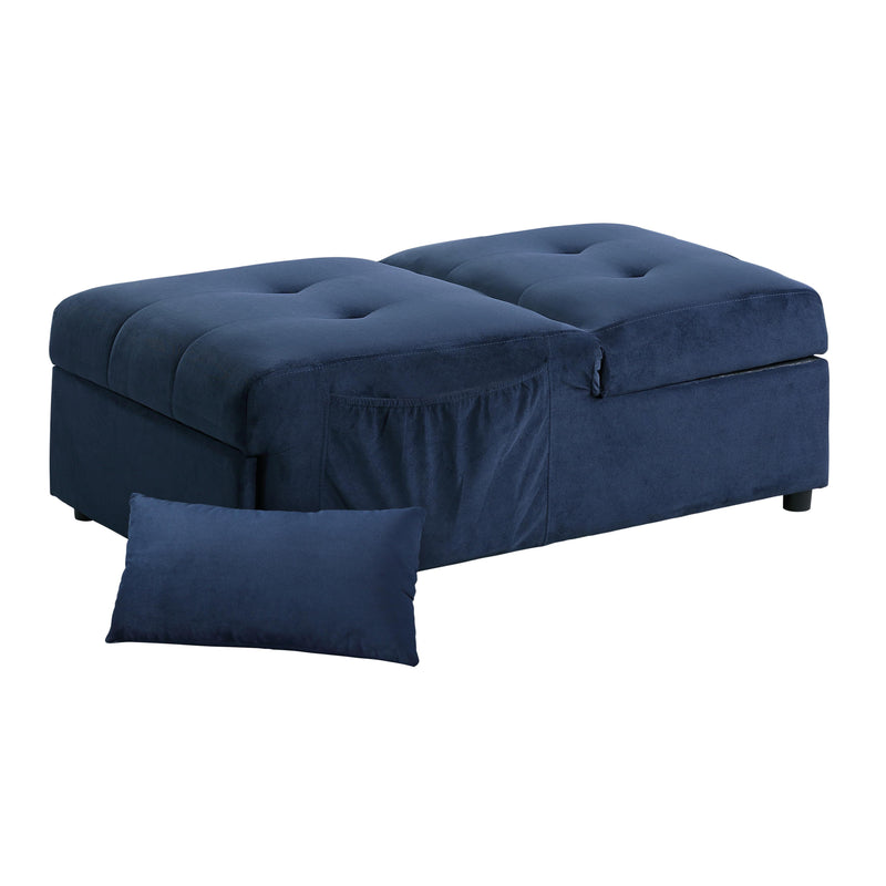 Homelegance Garrell Stationary Fabric Twin Chair 4615-F1 IMAGE 5