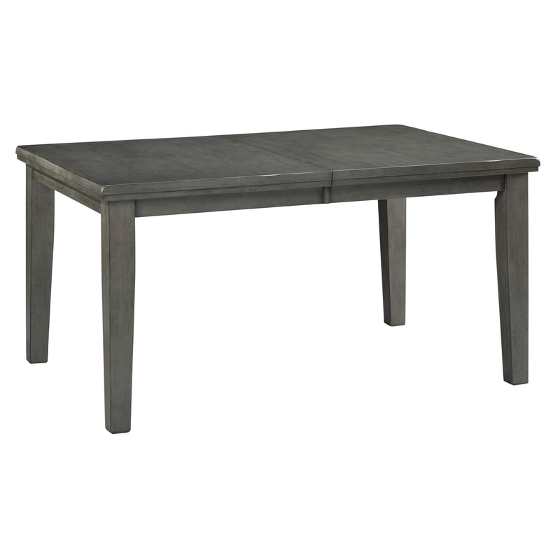  Signature Design by Ashley Hallanden D589-35 Rectangular Dining Room Butterfly Extension Table IMAGE 3