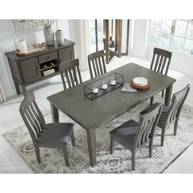  Signature Design by Ashley Hallanden D589-35 Rectangular Dining Room Butterfly Extension Table IMAGE 7
