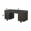 Acme Furniture Actaki 92430 Executive Writing Desk IMAGE 6