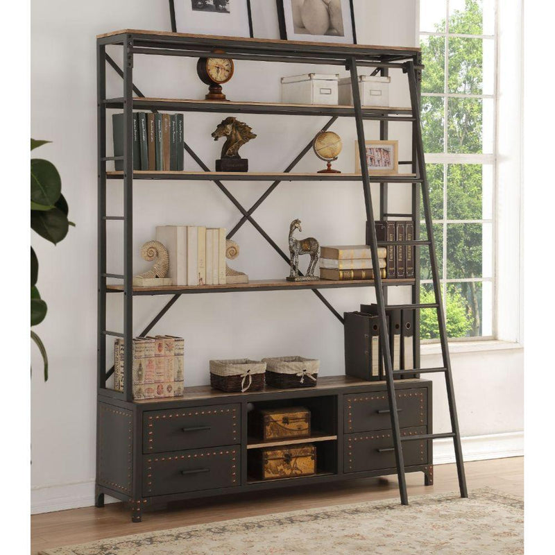 Acme Furniture Bookcases 4-Shelf 92433 IMAGE 5
