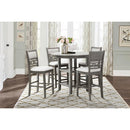 Homelegance 5 pc Counter Height Dinette SH1155GRY-36 IMAGE 1