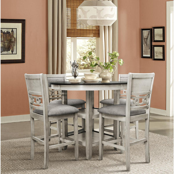 Homelegance 5 pc Counter Height Dinette SH1155WHT-36 IMAGE 1
