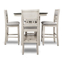 Homelegance 5 pc Counter Height Dinette SH1155WHT-36 IMAGE 3