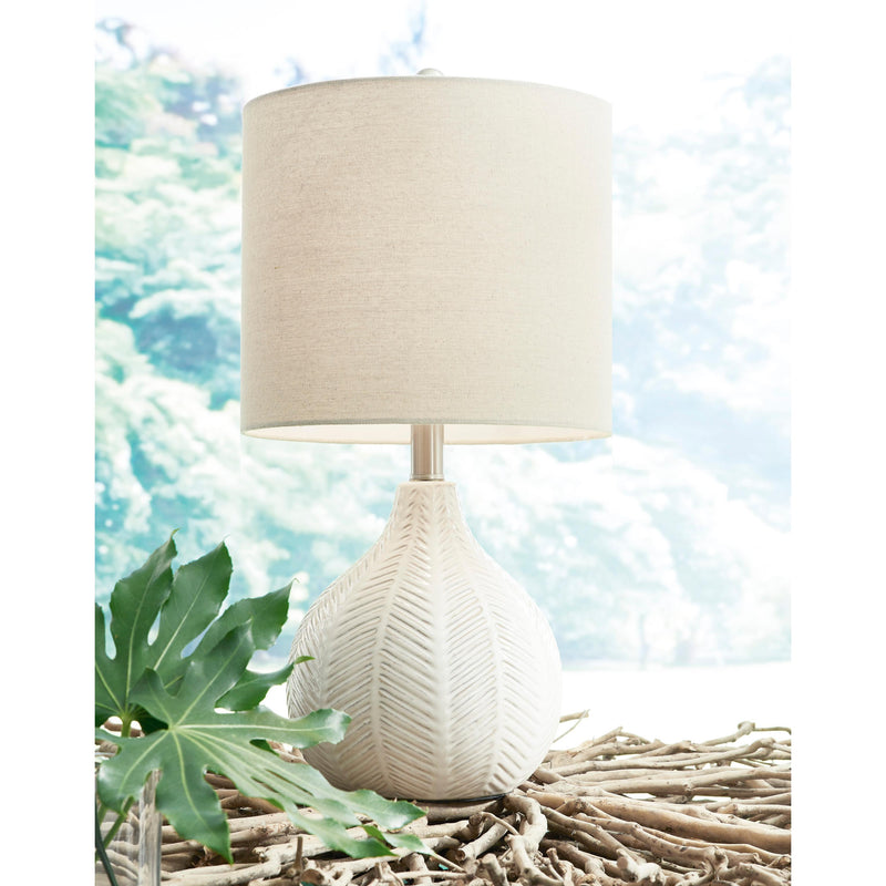  Signature Design by Ashley Rainermen L180024 Ceramic Table Lamp IMAGE 3