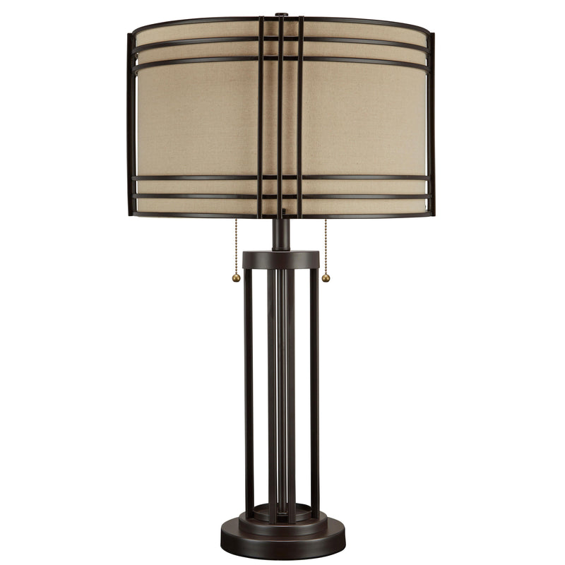  Signature Design by Ashley Hanswell L208294 Metal Table Lamp IMAGE 1