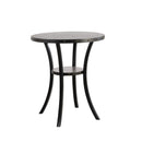 New Classic Furniture Round Crispin Pub Height Dining Table D162G-BT-GRY IMAGE 1