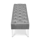New Classic Furniture Vivian Bench SB006-25-LGY IMAGE 3