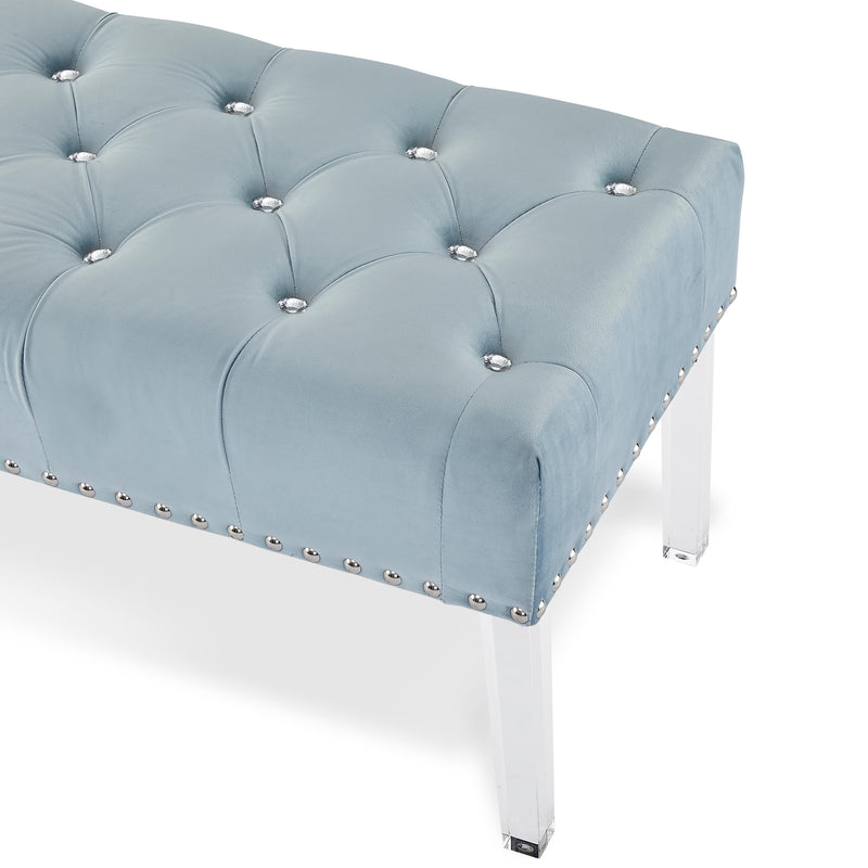New Classic Furniture Vivian Bench SB006-25-LTB IMAGE 4