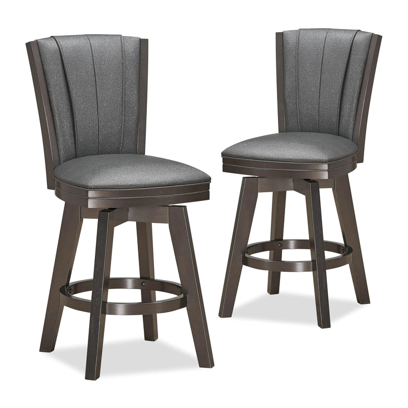 New Classic Furniture Diva Counter Height Stool S393-CS-GRY IMAGE 5