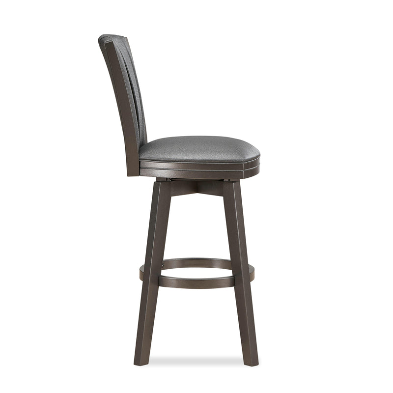 New Classic Furniture Diva Pub Height Stool S393-BS-GRY IMAGE 3