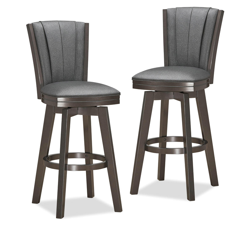 New Classic Furniture Diva Pub Height Stool S393-BS-GRY IMAGE 5