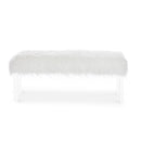 New Classic Furniture Marilyn Bench SB010-25-WHT IMAGE 1