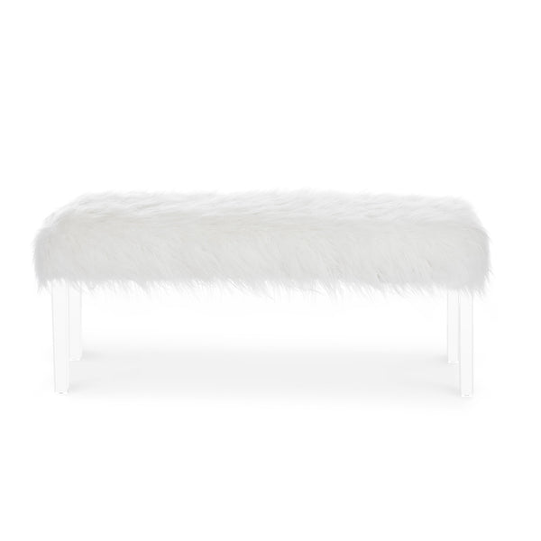 New Classic Furniture Marilyn Bench SB010-25-WHT IMAGE 1
