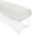 New Classic Furniture Marilyn Bench SB010-25-WHT IMAGE 4