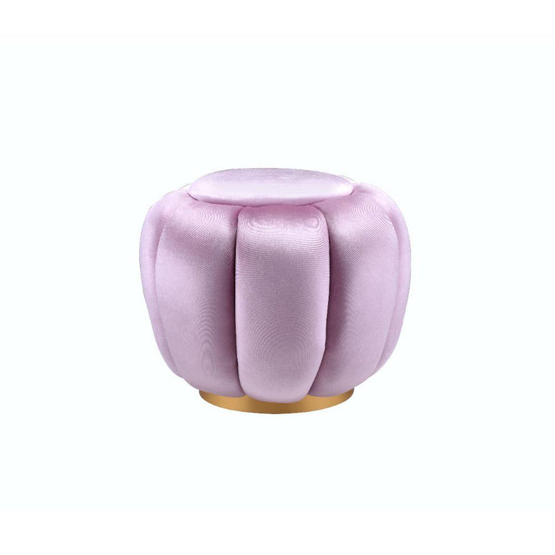 Acme Furniture Heiress Fabric Ottoman 96465 IMAGE 1