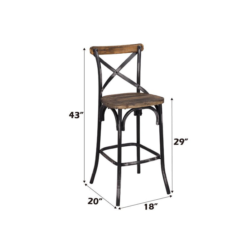 Acme Furniture Zaire 96640 Bar Chair IMAGE 6
