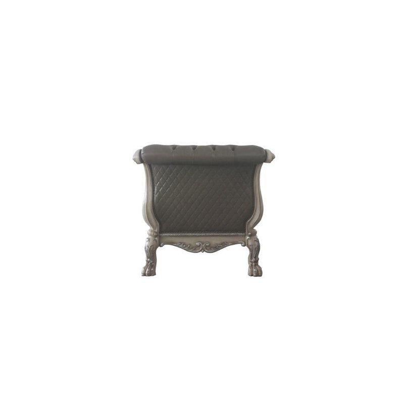 Acme Furniture Dresden Polyurethane Chaise 96275 IMAGE 4