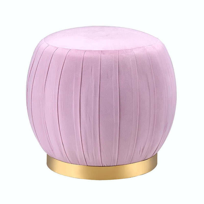 Acme Furniture Zinnia Fabric Ottoman 96448 IMAGE 2