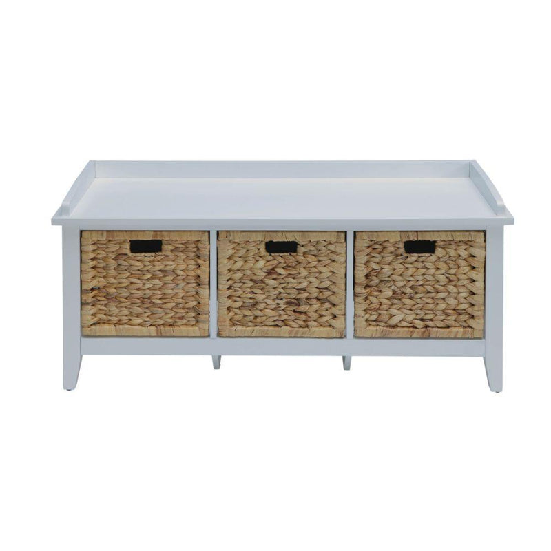 Acme Furniture Flavius Storage Bench 96759 IMAGE 2