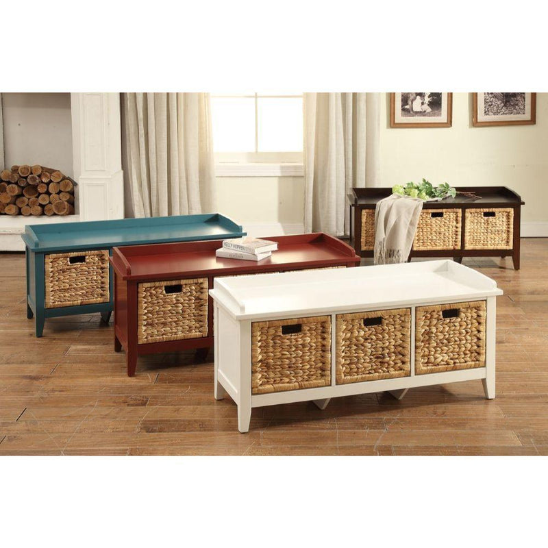Acme Furniture Flavius Storage Bench 96762 IMAGE 7