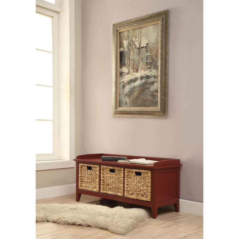 Acme Furniture Flavius Storage Bench 96760 IMAGE 5