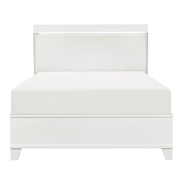 Homelegance Kerren Full Upholstered Panel Bed 1678WF-1* IMAGE 1