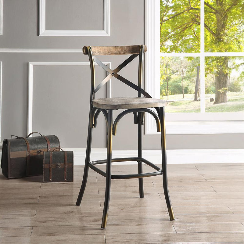 Acme Furniture Zaire Pub Height Dining Chair 96805 IMAGE 1