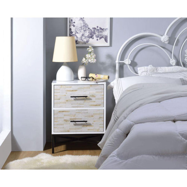Acme Furniture Uma 2-Drawer Nightstand 97451 IMAGE 1