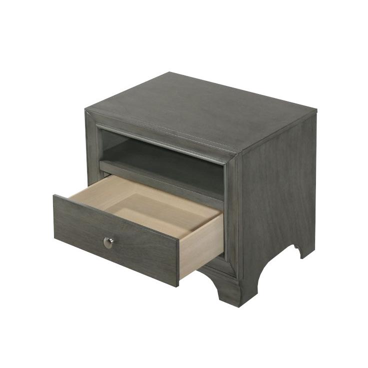 Acme Furniture Blaise 1-Drawer Nightstand 97490 IMAGE 2