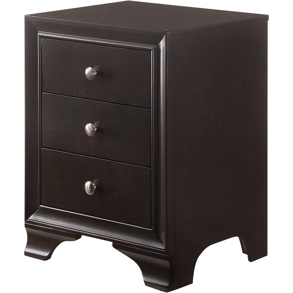 Acme Furniture Blaise 3-Drawer Nightstand 97506 IMAGE 1