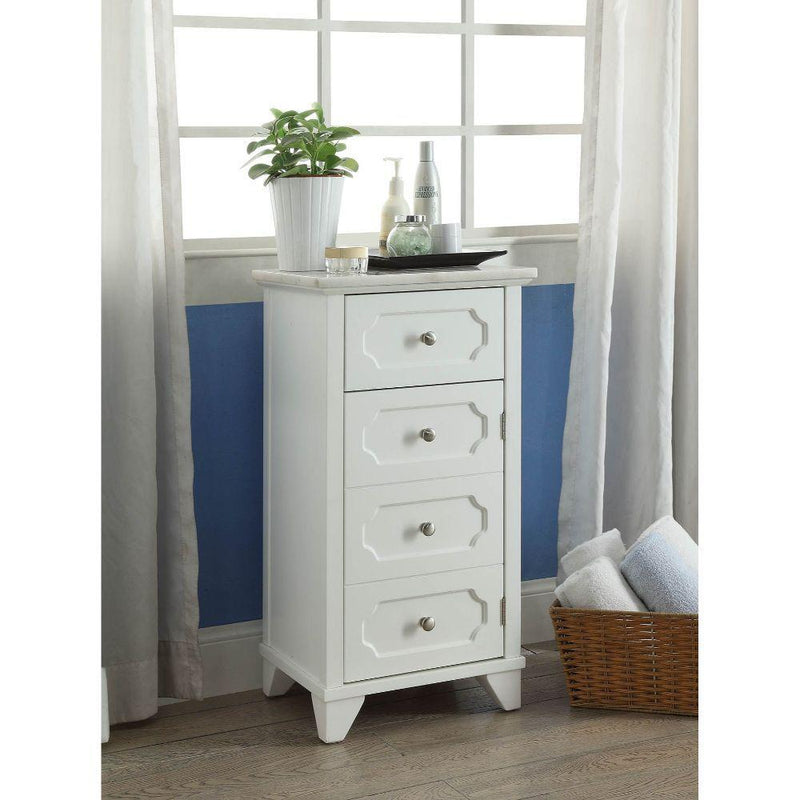 Acme Furniture Bathroom Shelf Units Floor Standing 97538 IMAGE 1