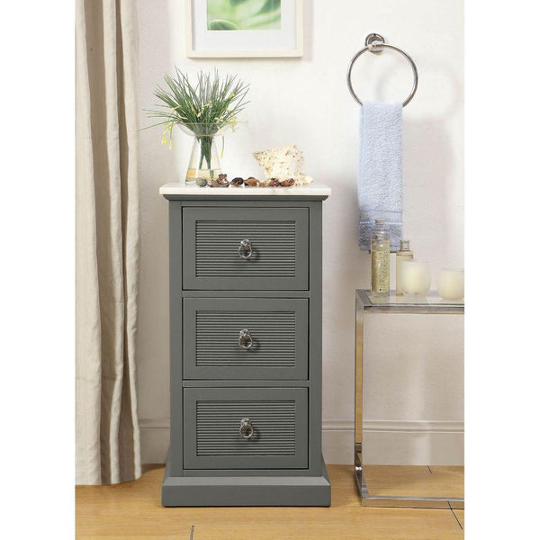 Acme Furniture Bathroom Shelf Units Floor Standing 97541 IMAGE 1