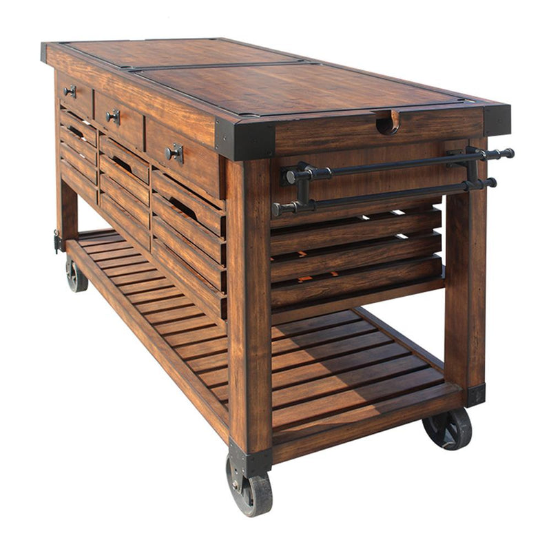 Acme Furniture Kaif 98184 Kitchen Cart IMAGE 2