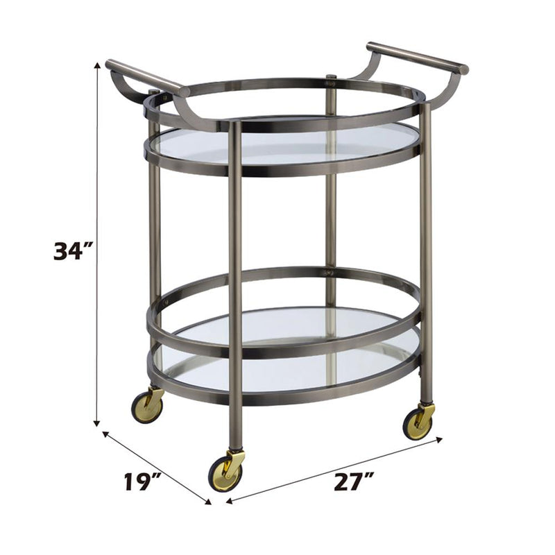 Acme Furniture Lakelyn 98190 Serving Cart IMAGE 5