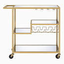Acme Furniture Adamsen 98354 Serving Cart IMAGE 3