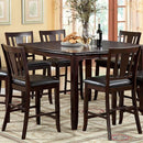Furniture of America Square Edgewood Dining Table CM3336PT IMAGE 1