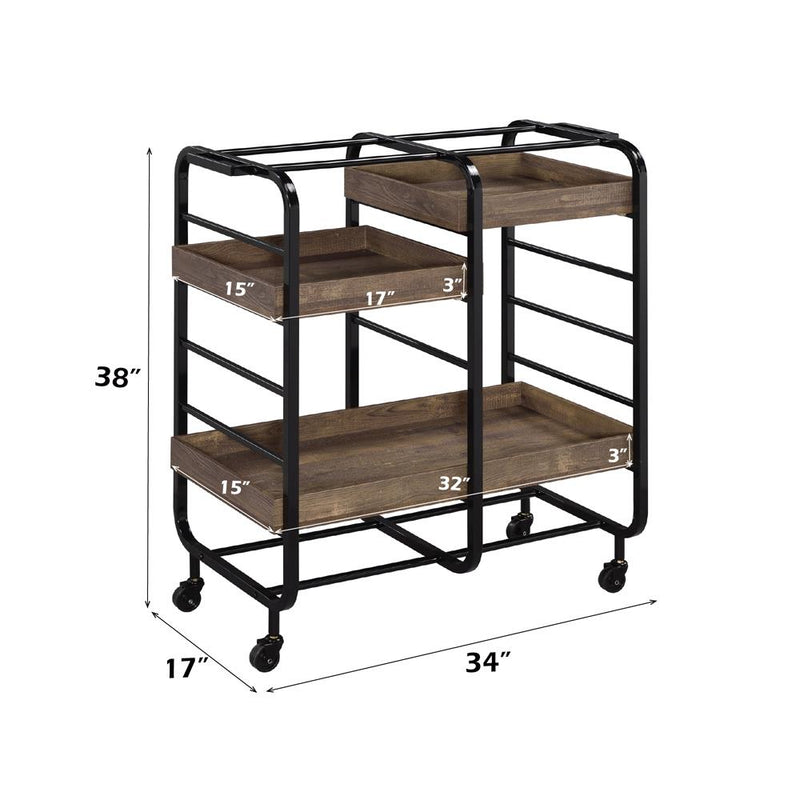 Acme Furniture Vorrik 98410 Serving Cart IMAGE 4