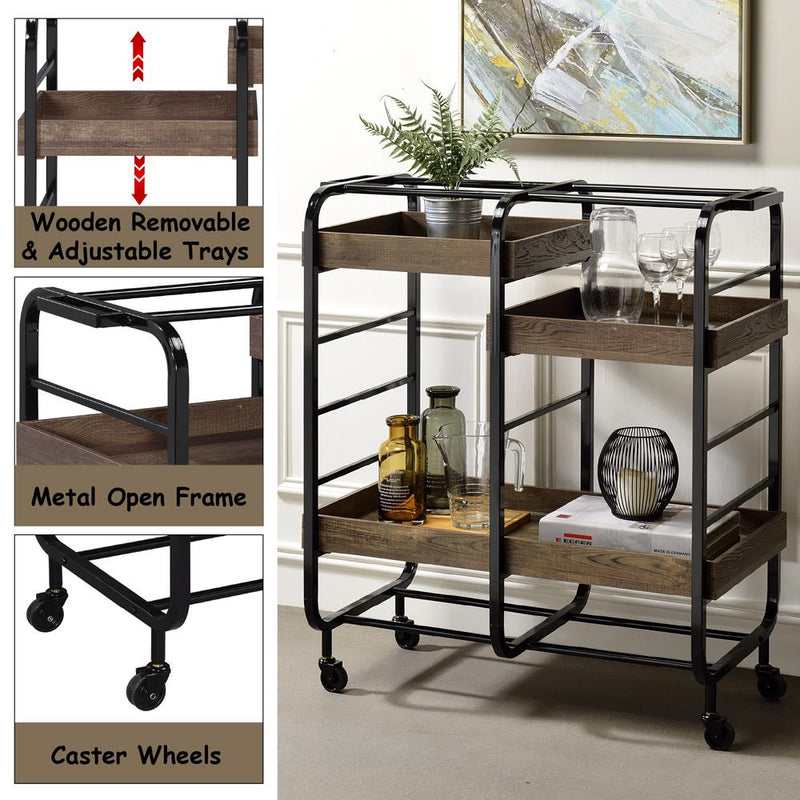 Acme Furniture Vorrik 98410 Serving Cart IMAGE 5