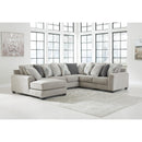 Benchcraft Ardsley 39504S9 4 pc Sectional with Chaise IMAGE 2