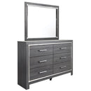 Signature Design by Ashley Lodanna B214B1 Dresser and Mirror IMAGE 1