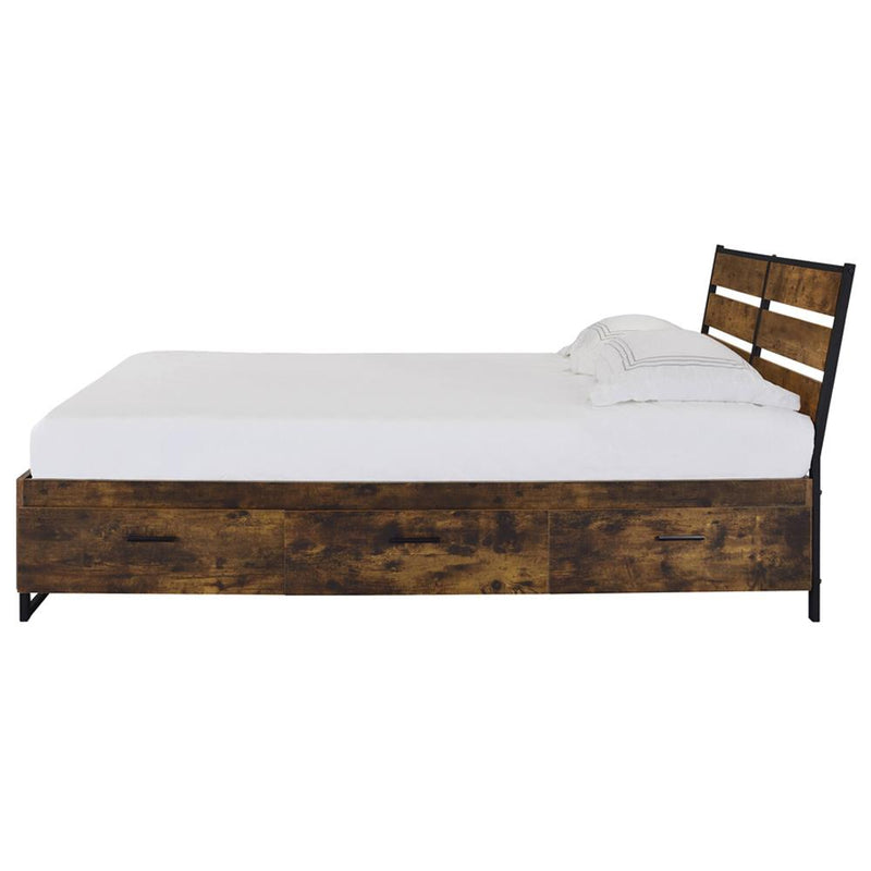 Acme Furniture Juvanth Queen Panel Bed with Storage 24260Q IMAGE 4