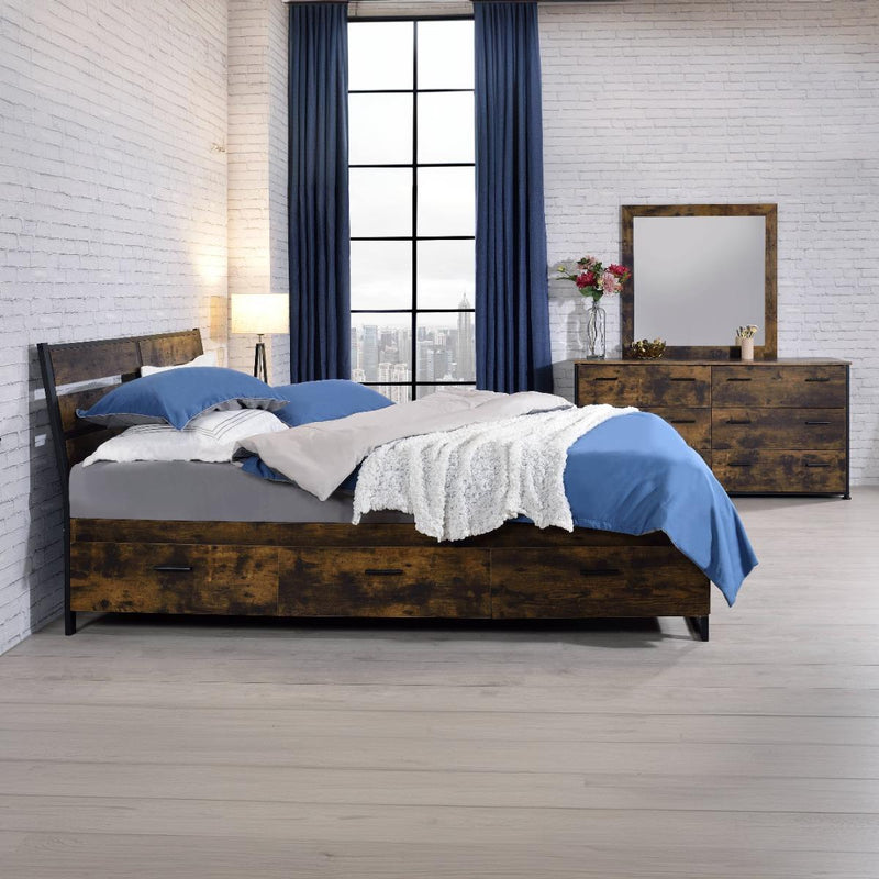 Acme Furniture Juvanth Queen Panel Bed with Storage 24260Q IMAGE 7