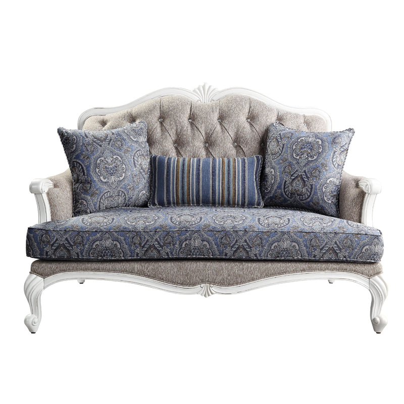 Acme Furniture Ciddrenar Stationary Fabric Loveseat 54311 IMAGE 3