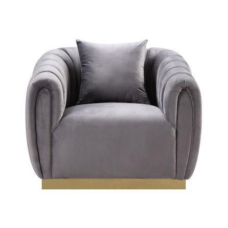 Acme Furniture Elchanon Stationary Fabric Chair 55672 IMAGE 1