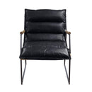 Acme Furniture Luberzo Stationary Leather Look Accent Chair 59946 IMAGE 1