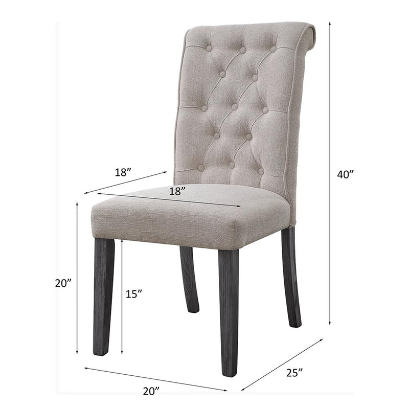 Acme Furniture Yabeina Dining Chair 73267 IMAGE 6