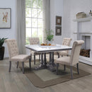 Acme Furniture Yabeina 73270 Square Dining Table IMAGE 6