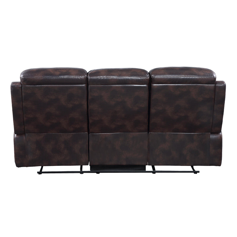 Acme Furniture Perfiel Reclining Leather Sofa LV00066 IMAGE 5